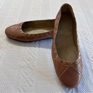 Aerosoles Women’s Leather‎ Top Bet Stitch N Turn Slides Flats Shoes Size 7M